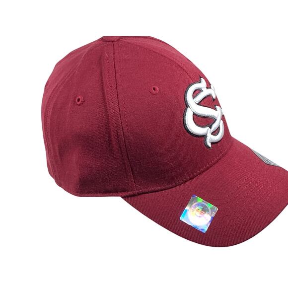 South Carolina Gamecocks Hat Cap Top of the World One Fit Scarlett Stretch New - Picture 4 of 10